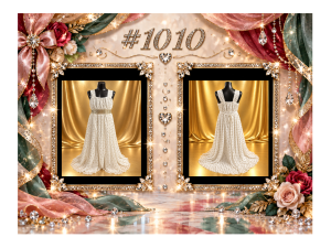 #1010 Blanche dorée